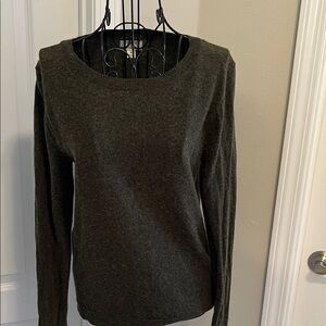 J. Crew Olive Knit Top